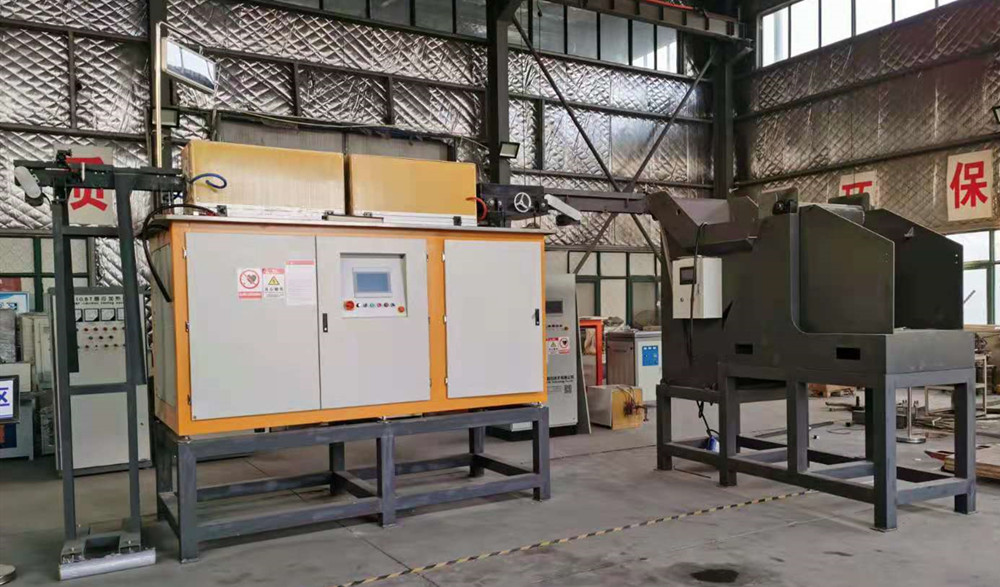 全自動上料裝置用于500KW鍛造爐送料