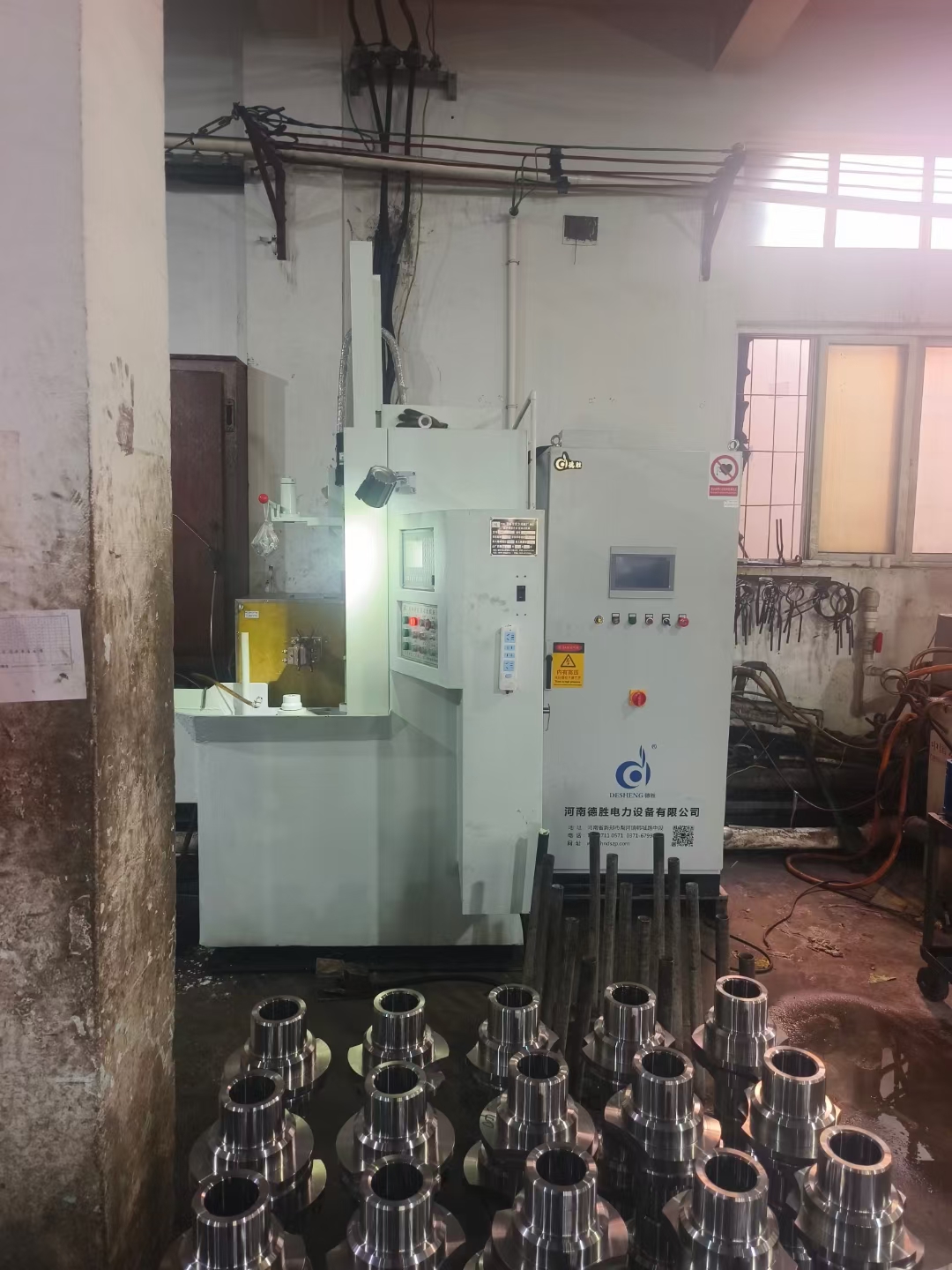 160KW DSP高頻淬火設備安裝現場